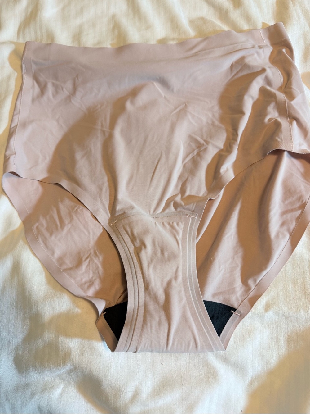KNIX Light Pink Seamless High-Waist Briefs